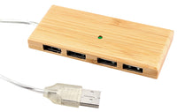TB53 HUB 4 Puertos USB de Bamboo