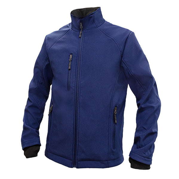 CHAQUETA SOFTSHELL RHELMU HOMBRE AZUL -08520