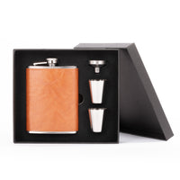 W29 Set Petaca + Vasitos "OXFORD"