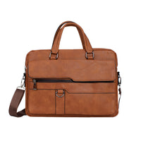 D23 Maletín ejecutivo porta-notebook de Eco-cuero "BRONSON" 6.5L