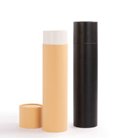 F35 Caja tubular grande de cartón con tapa, para regalos. 2L