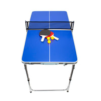 J17 Mesa de Mini Ping-Pong plegable