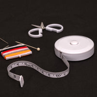 K101 Cinta huincha de medir costurera retráctil flexible 1.5m