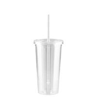 M38 Vaso plástico doble pared aislante 600cc