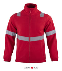 MICROPOLAR CON CINTA REFLECTANTE HOMBRE