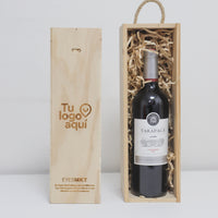 Caja de madera para 1 Vino