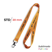 LANYARD STD 20MM SUBLIMADO FULL COLOR