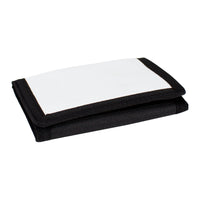 Y87 Billetera de tela negra, para Sublimación