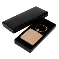 K36 Llavero Cuadrado de Madera