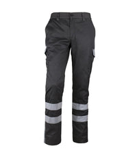 Pantalón Cargo Gabardina Bi-Color Con Cinta Hombre