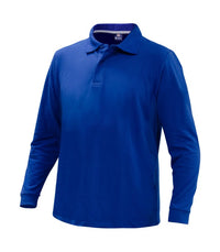 Polera Polo Confort Spandex - Manga Larga -  Hombre