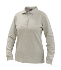 Polera Polo Confort Spandex - Manga Larga - Mujer