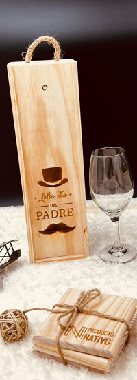 Caja de madera para Vino