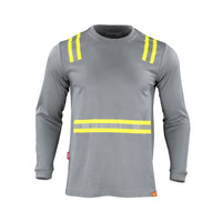 POLERA HIBRIDA DUAL HI VIS HOMBRE MANGA LARGA