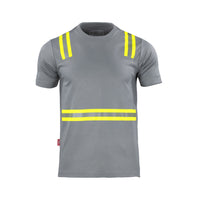 POLERA HÍBRIDA DUAL HI-VIS MANGA CORTA